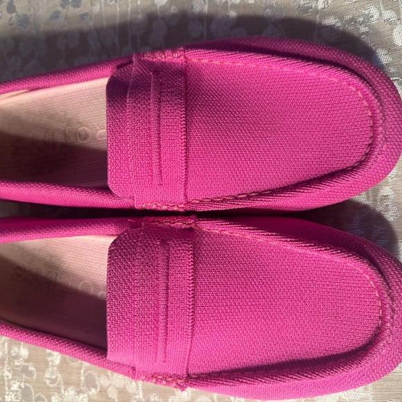 Rothy's The Driver Loafers in Raspberry - Picture 3 of 8